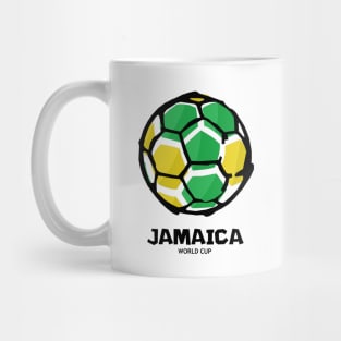 Jamaica Football Country Flag Mug